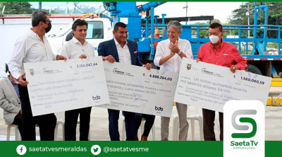 Inversión de Lasso en Manabí llega a 570 millones y para Esmeraldas cero dólares