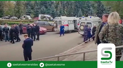 6 muertos en tiroteo en universidad de Perm