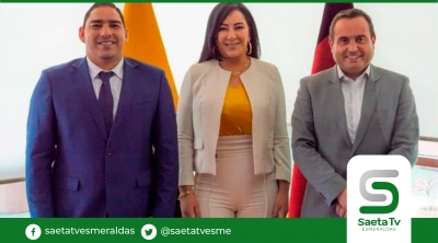 Prefecta y Asambleísta se reunieron con Viceministro de Gobierno