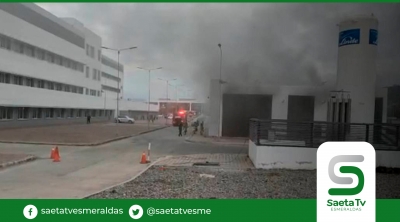 Buscan determinar si el incendio en Hospital de Especialidades Portoviejo fue por negligencia