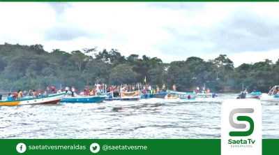 Exitosa regata en homenaje a las fiestas de Esmeraldas