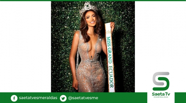 La ecuatoriana Andrea Aguilera obtiene el segundo lugar en Miss Grand Internacional 2021