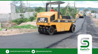 Inicio proceso de asfaltado en anillo vial