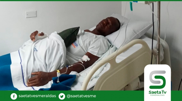 Yusman Cangá fue intervenido en Santo Domingo