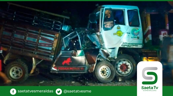 Un muerto y un herido en accidente entre una camioneta y una ranchera