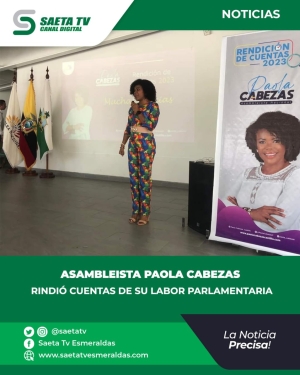 ASAMBLEISTA PAOLA CABEZAS RINDIÓ CUENTAS DE SU LABOR PARLAMENTARIA