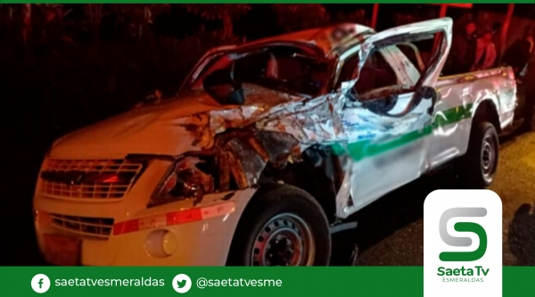 Una persona fallece en choque en la av. Panamericana sur