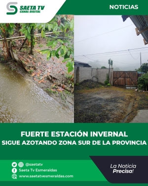 FUERTE ESTACIÓN INVERNAL SIGUE AZOTANDO ZONA SUR DE LA PROVINCIA