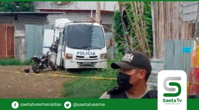 Unidad de policía móvil fue baleada en Guayaquil