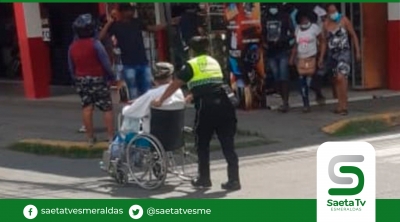 Agentes de tránsito no solo controlan circulación vehicular