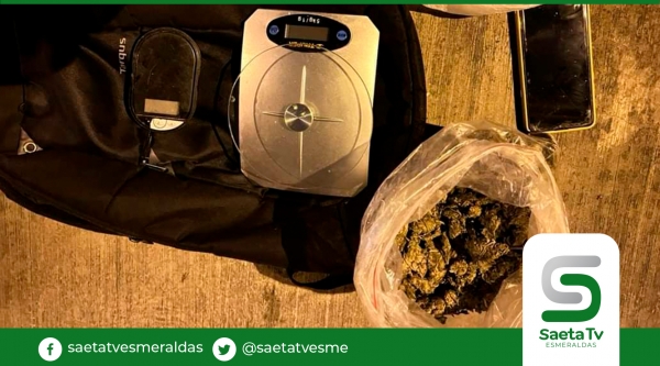 Policía de Chimborazo decomisó 1.500 gramos de droga