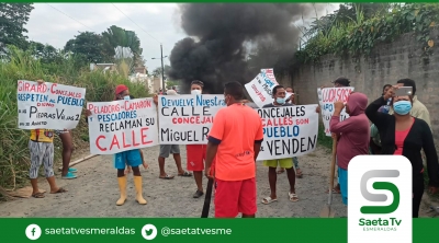 Moradores de Las Piedras exigen se reabra una calle