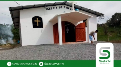 Este miércoles inauguran nueva iglesia del recinto Quitito en Tonchigüe