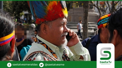 Detenido el expresidente de la Conaie Antonio Vargas, días antes del congreso de la organización indígena