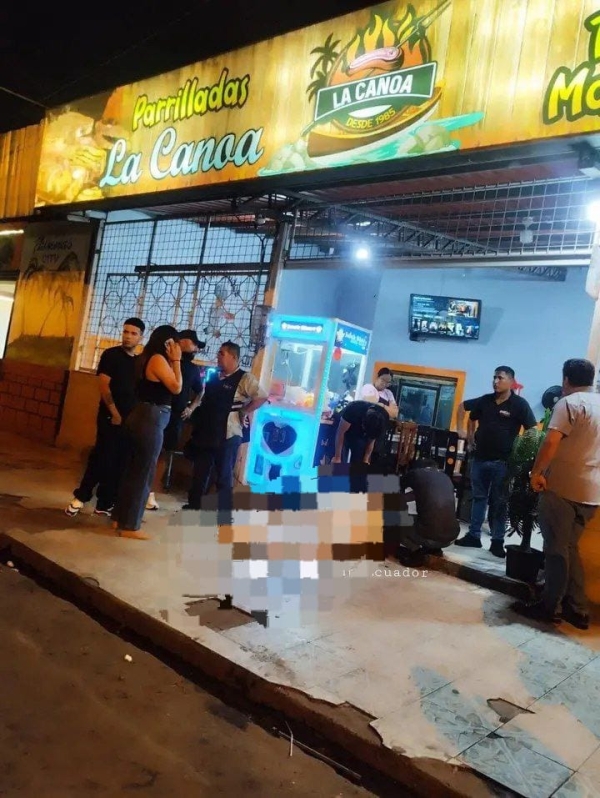 Nuevo asesinato ocurrido en la parrillada La Canoa, en Machala es un trágico ejemplo de violencia en la región.