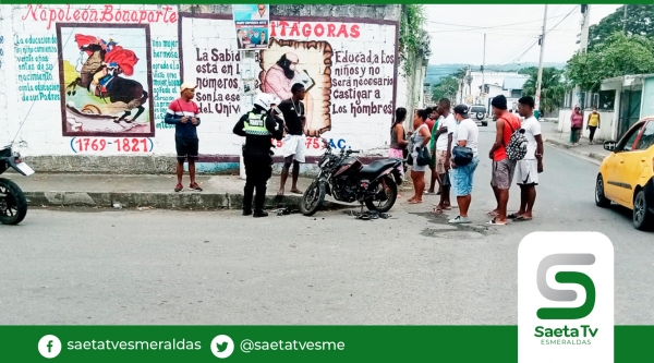 Un herido producto de otro accidente de tránsito en Tolita 1