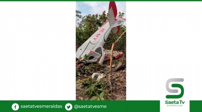 Avioneta de fumigación se estrelló en San Carlos