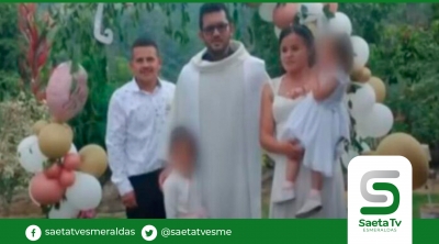 Creciente de río se llevó a la novia