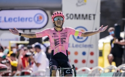 ¡HISTORICO, RICHARD CARAPAZ GANA POR PRIMERA VEZ UNA ETAPA DEL TOUR DE FRANCIA