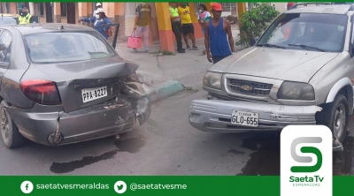 Nuevo accidente de tránsito en Malecón y Pichincha