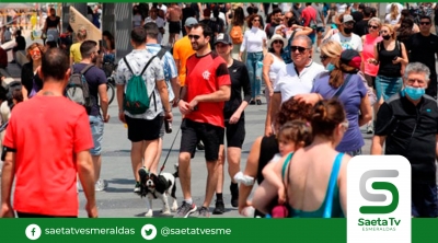 Israelíes comienzan a quitarse mascarillas en sus calles