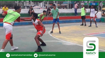 Selección de baloncesto de Esmeraldas participa de cuadrangular en Ambato