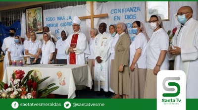 Se conmemoró la presencia de religiosas en Esmeraldas