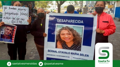 ¿Donde está María Belén Bernal?